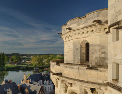 Vu sur la Loire du Château d'Amboise