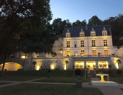 Château Gaillard la nuit